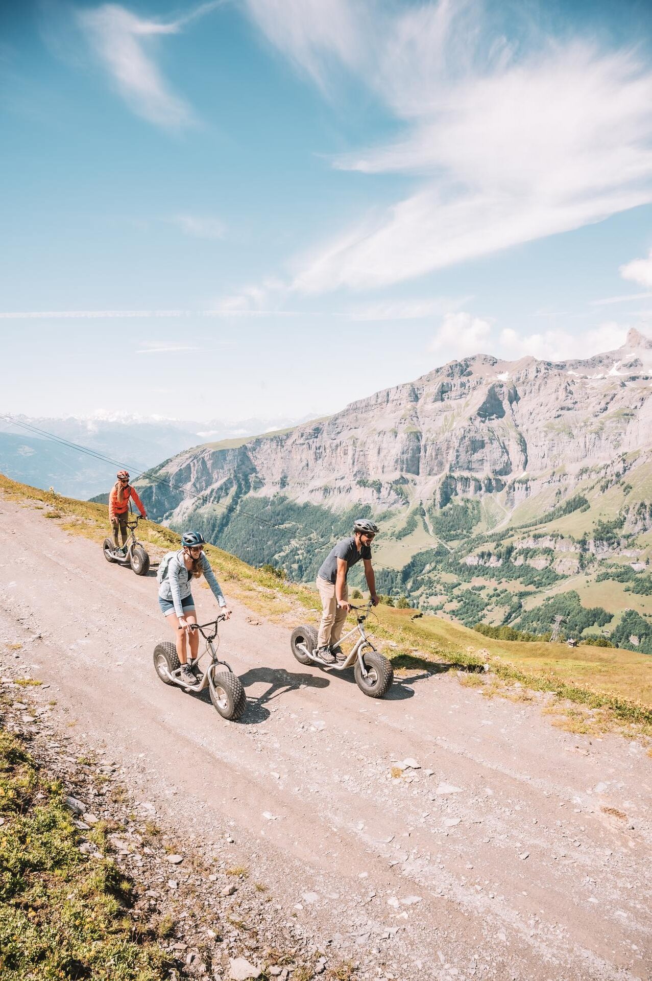 Panorama vom Torrenthorn über die Walliser Alpen