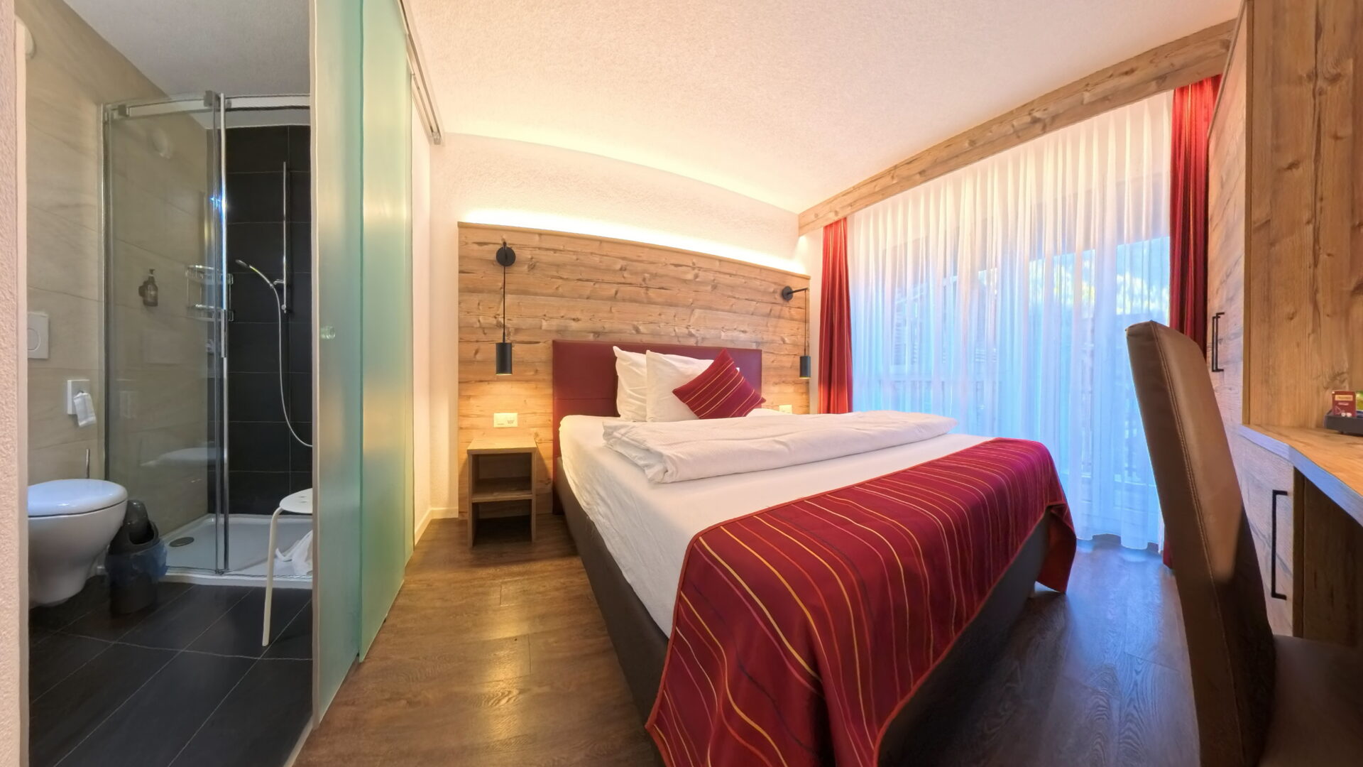 Einzelzimmer 160 cm im Gästehaus Therme 51°